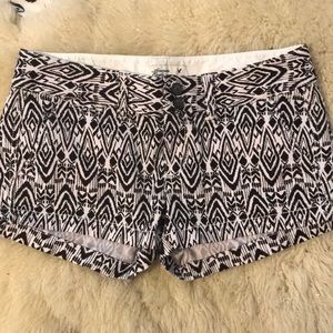 Tribal print shorts